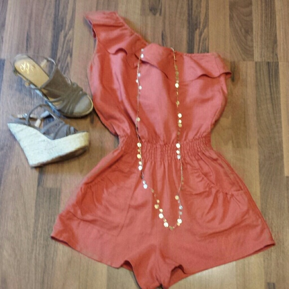 Pants - One Shoulder Romper!